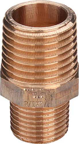 картинка Ниппель переходной бронза    1/2-3/8   Viega от Торгового Дома Империал