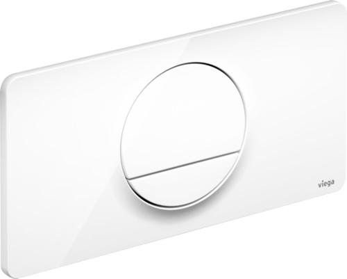 картинка Инсталляционная кнопка альпийский белый круглая Viega  [Visign for Style 13 / 8333.1] от Торгового Дома Империал